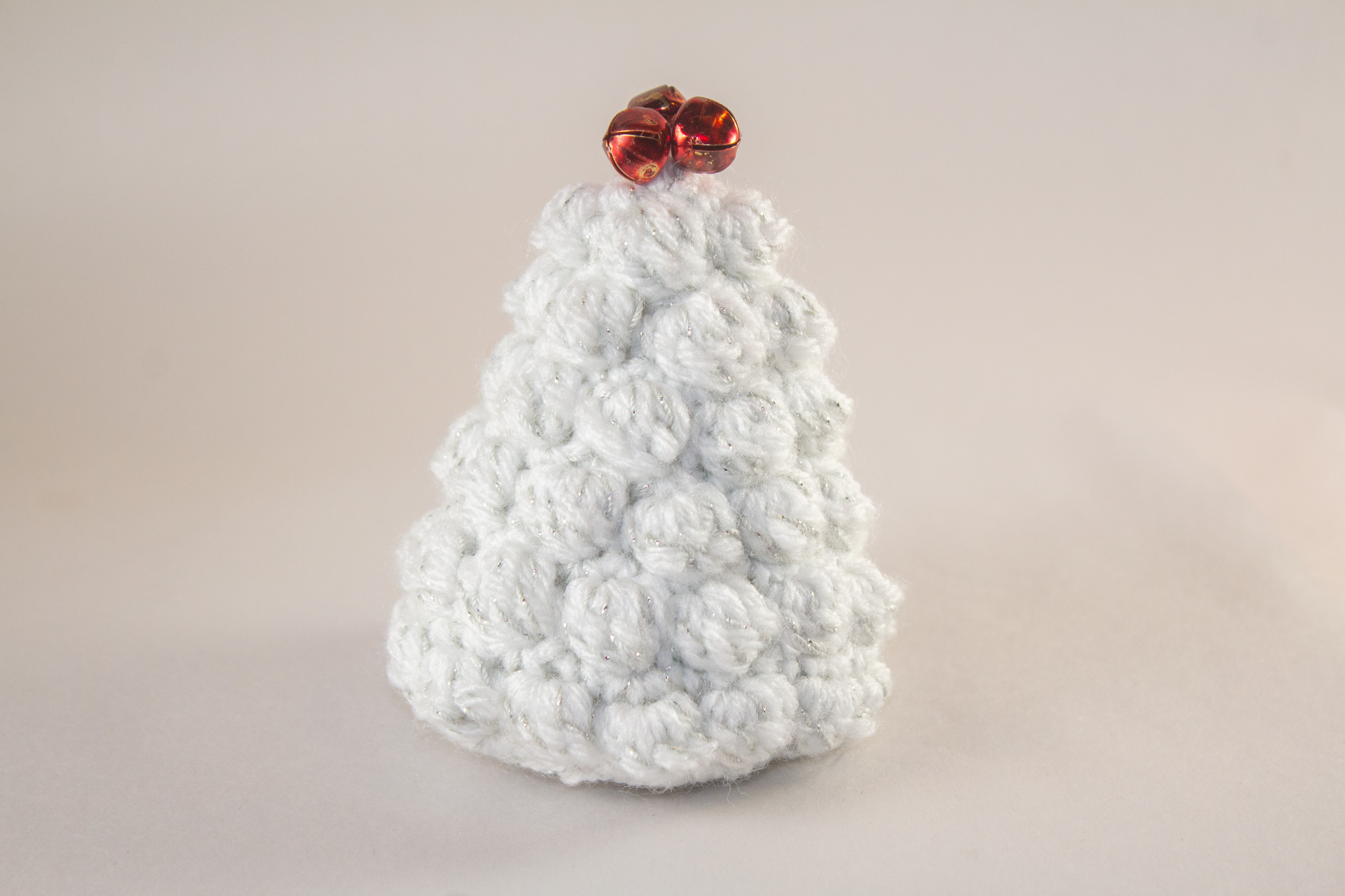 Crochet White Winter Christmas Tree